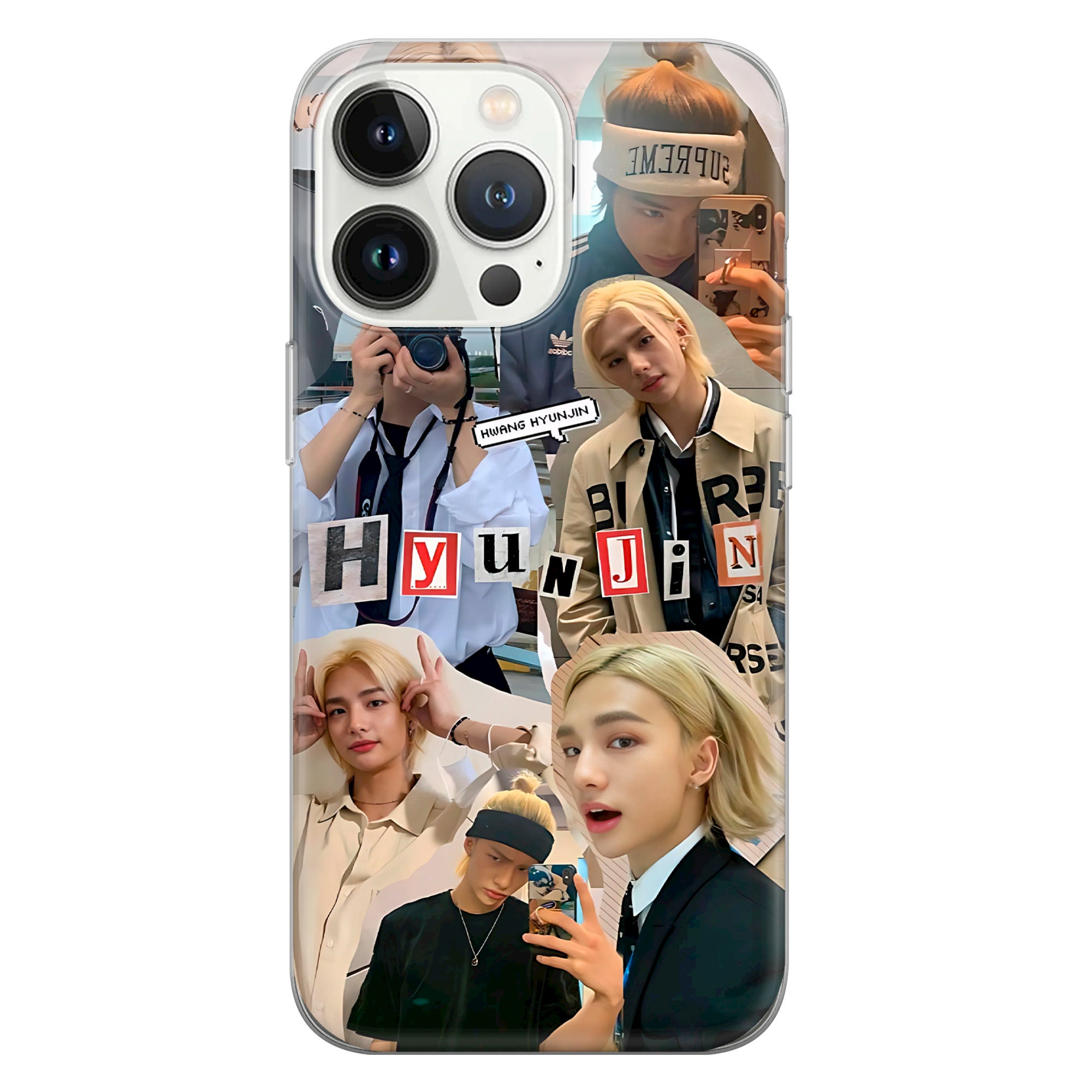 Hyunjin Phone Case Stray Kids Cover for iPhone 16, 15, 14