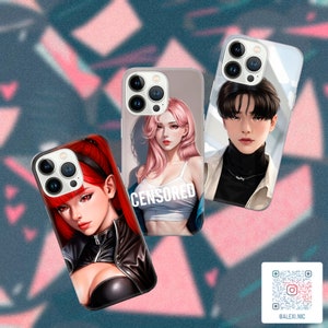 Funda de teléfono Kpop Idol para Pixel 8 7 6A, iPhone 15 14 13 12 Pro 11 XR para Samsung S23 A73 A53