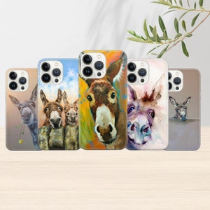 Donkey Phone Nara artist Cover for Pixel 7 6A, iPhone 14 13 12 Pro 11 XR for Samsung S23  A73 A53