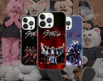Stray kids Phone Case Kpop Cover for iPhone 16, 15, 14, 13, 12, 11, Google Pixel 8, 7A, 6A, Samsung Galaxy S24 Ultra, S23fe, A05, A55, 5