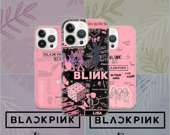Buy Black Pink Phone Case Blink Cover for iPhone 16, 15, 14
