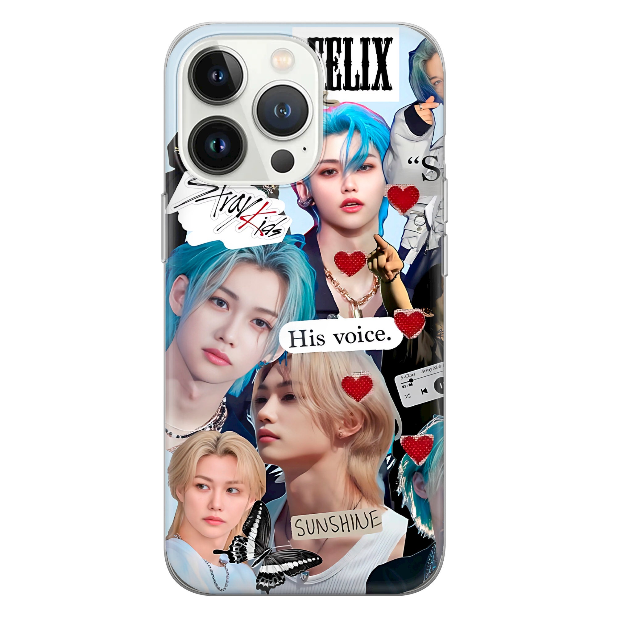 Felix Phone Case Stray Kids Cover for iPhone 16, 15, 14, 13