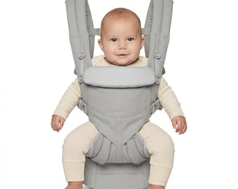 Ergonomic Baby Carrier Hip Seat, Newborn Toddler Front Back Carry Holder