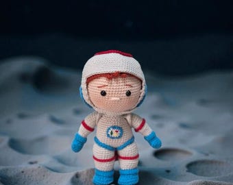 Astronaut, knuffel, speelgoed, knuffeldier