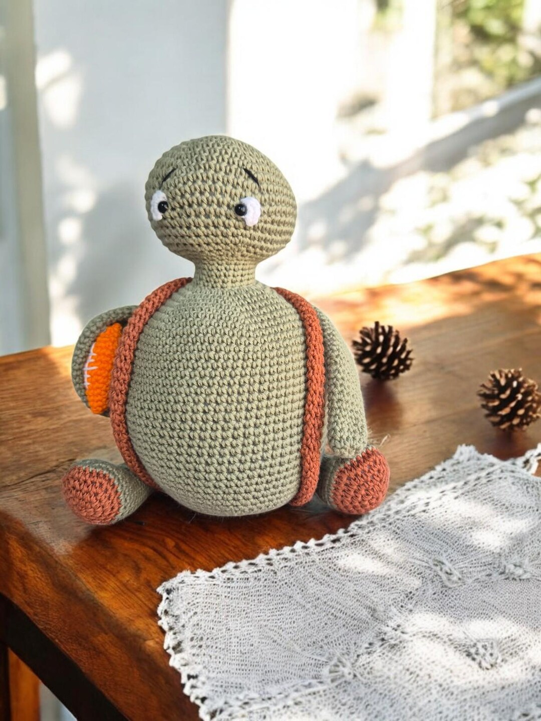 Turtle, Amigurumi, Rugby, Doll, Plush, Gift - Etsy