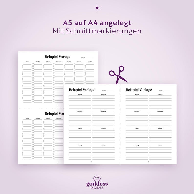 Invoice Tracker | 10 Colors & 2 Variations | A5, A4 | Fillable ...