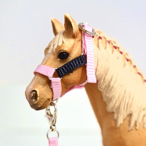 Schleich Horse Black/Pink Halter