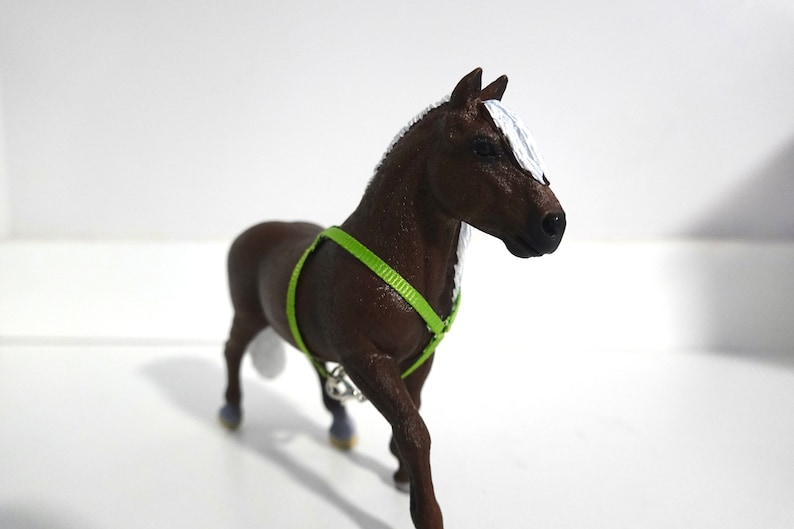 Schleich Chonky Horse Green Harness Etsy Australia