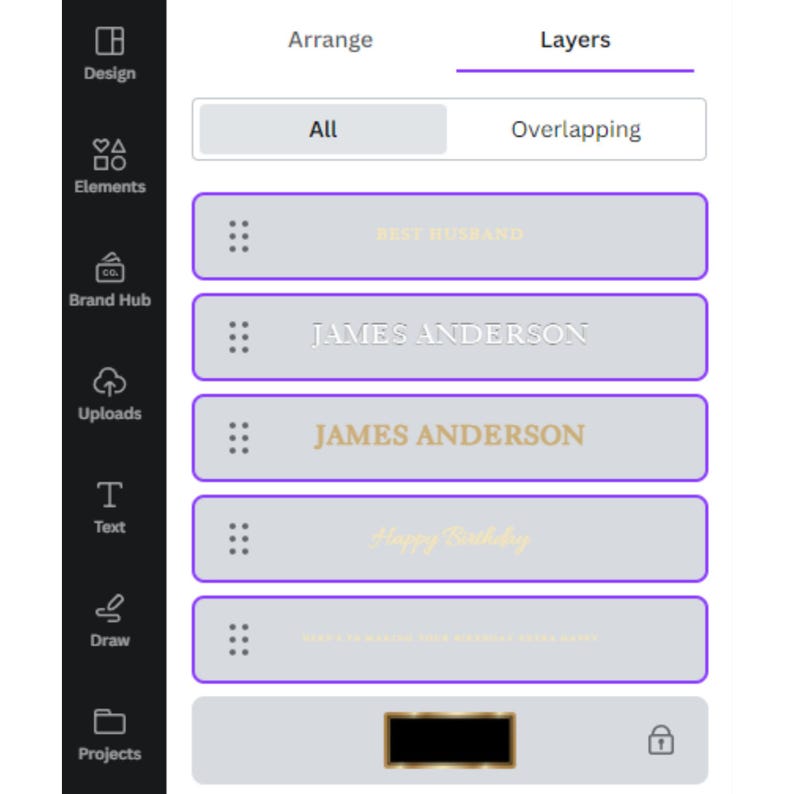 Unlimited Self-Edit Custom Johnnie Walker Black 750ml Personalized Label Canva Template Digital Download, Print on Demand, Alcohol Gift