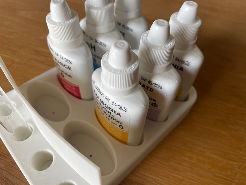 API Aquarium Test Kit Tube Holder Etsy