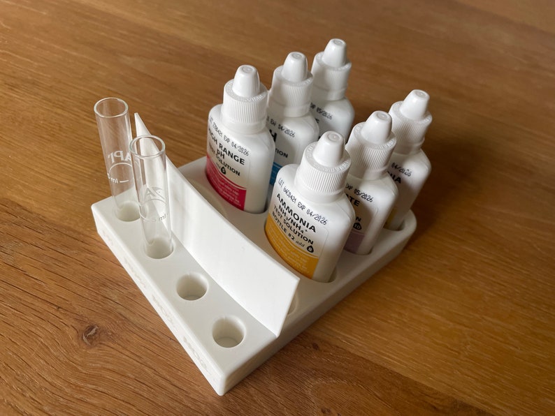 API Aquarium Test Kit Tube Holder Etsy