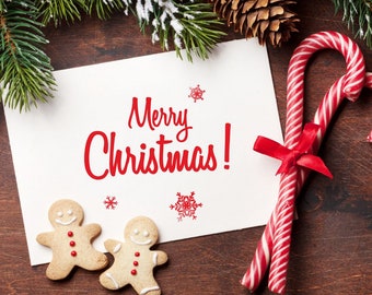 Merry Christmas and Happy New Year virtual cards