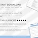 SMART Goal Setting Template for Google Sheets - Blue, Goal Planner ...