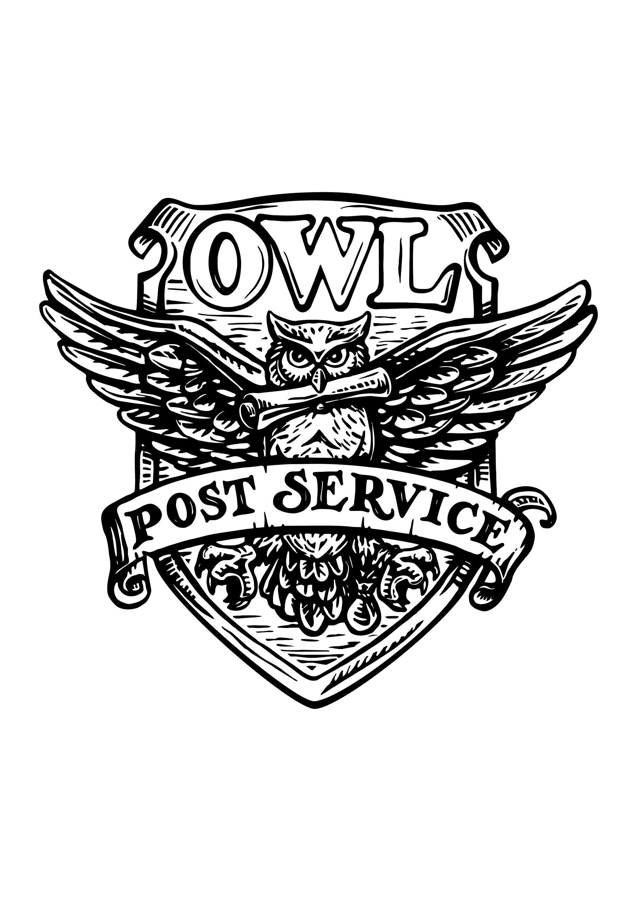 Owl Post Shipping, Wrapping Harry Potter Inspired 