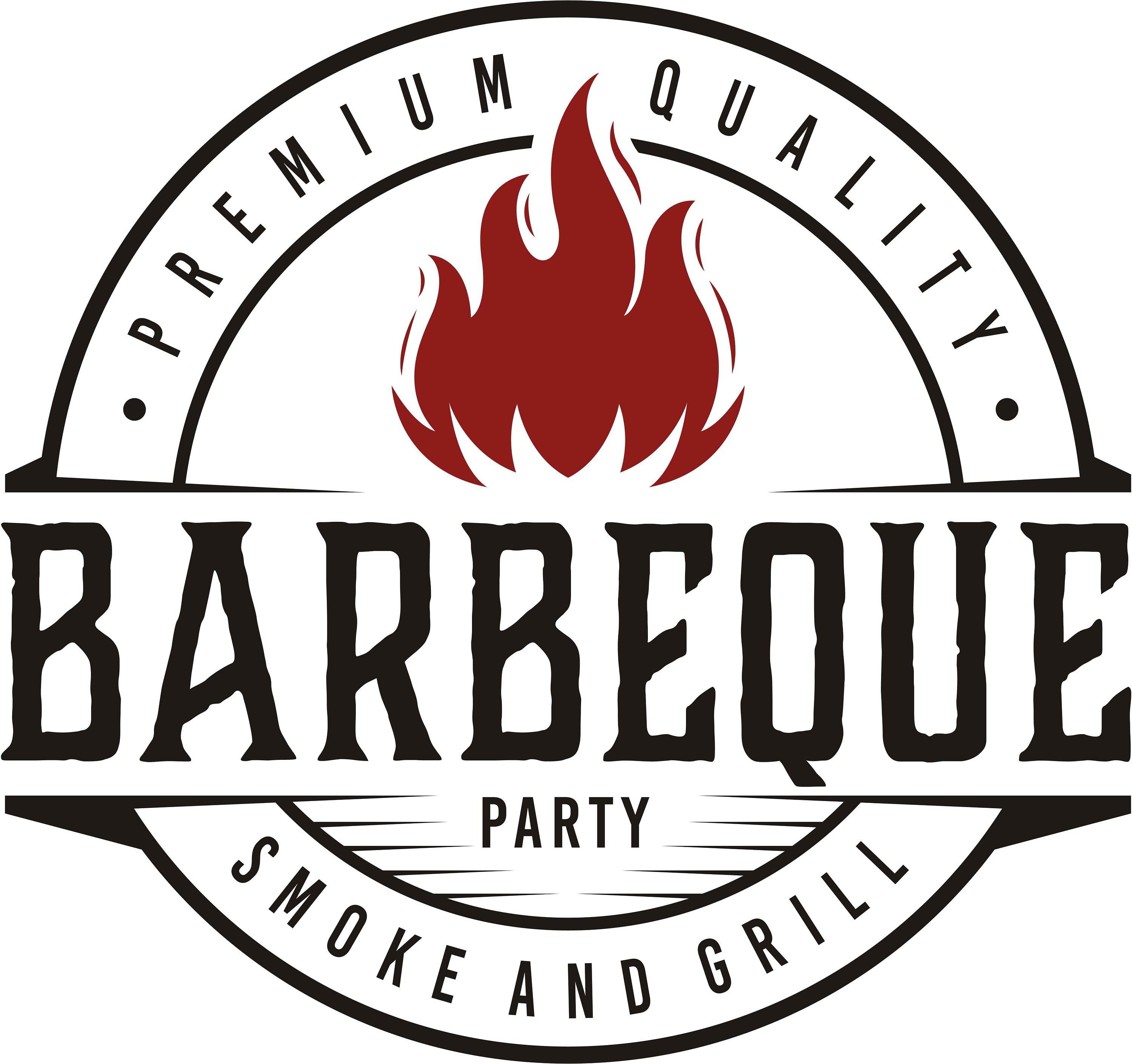 Barbercue Party Smoke and Grill Editable Layered Cut Files Etsy