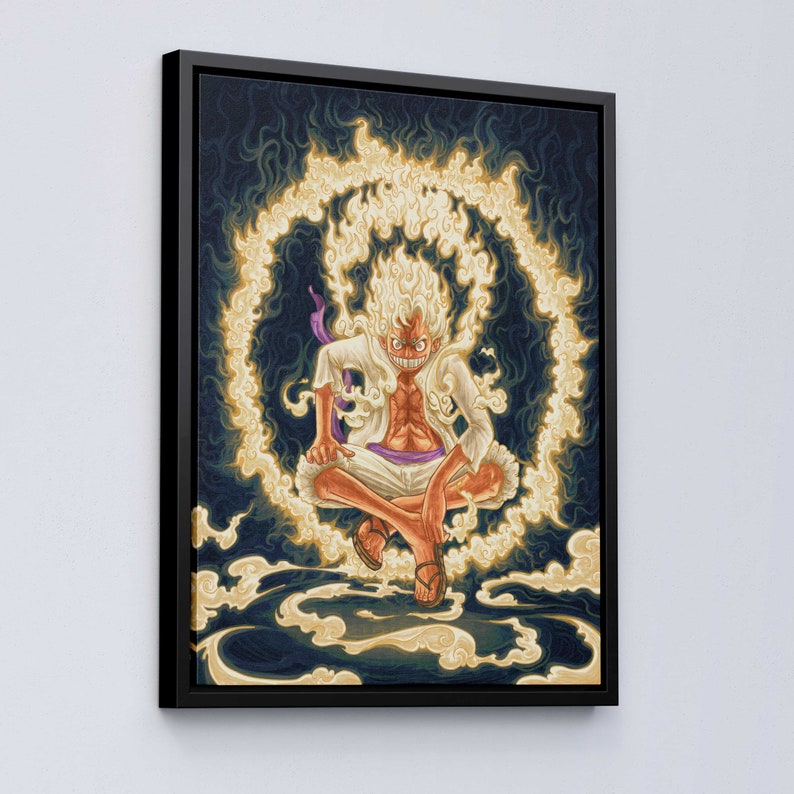 Anime Sun God Poster, Pirate Anime Canvas, Japan Anime Manga Canvas