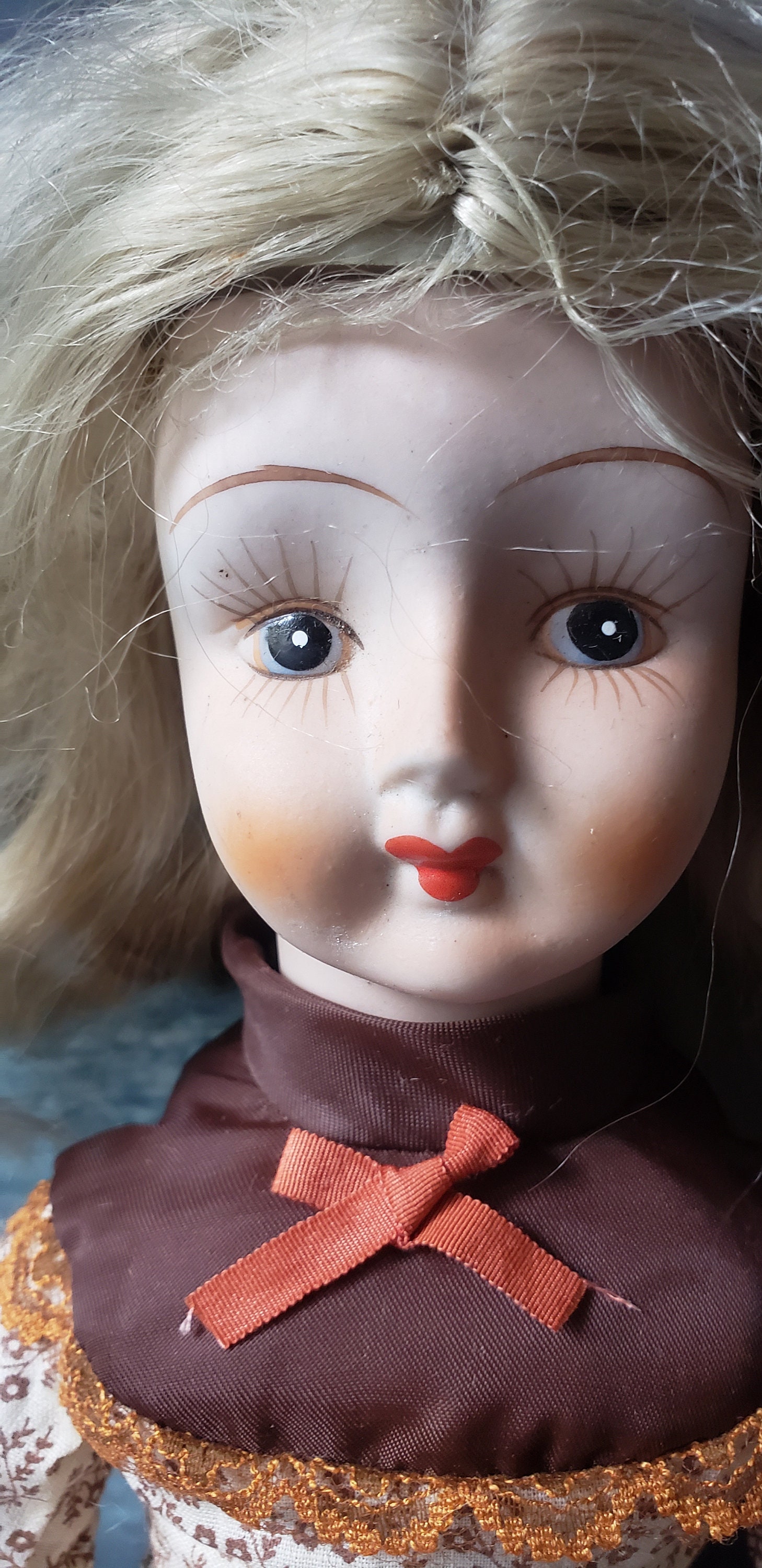 Creepy vintage Walda doll 1980's
