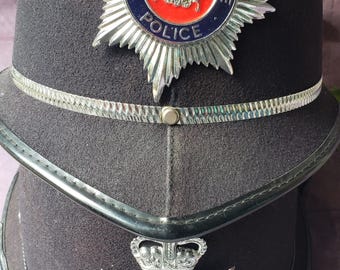 Vintage policeman's custodian helmet Lincolnshire and Yorkshire multi-listing
