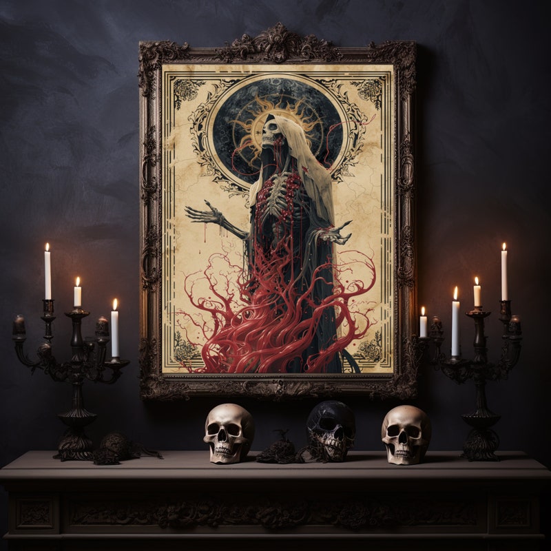 Gothic Wall Art Etsy — free download