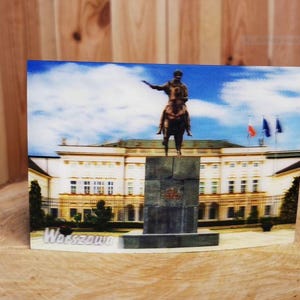 Lenticular 3D-Postkarte 10x15cm Monument in Breslau 3D-Effekt Hologramm anaglyph magisches Bildposter