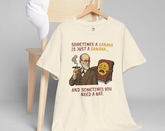 90s Dr. Sigmund Freud What's on A Man's Mind T-shirt. Vintage