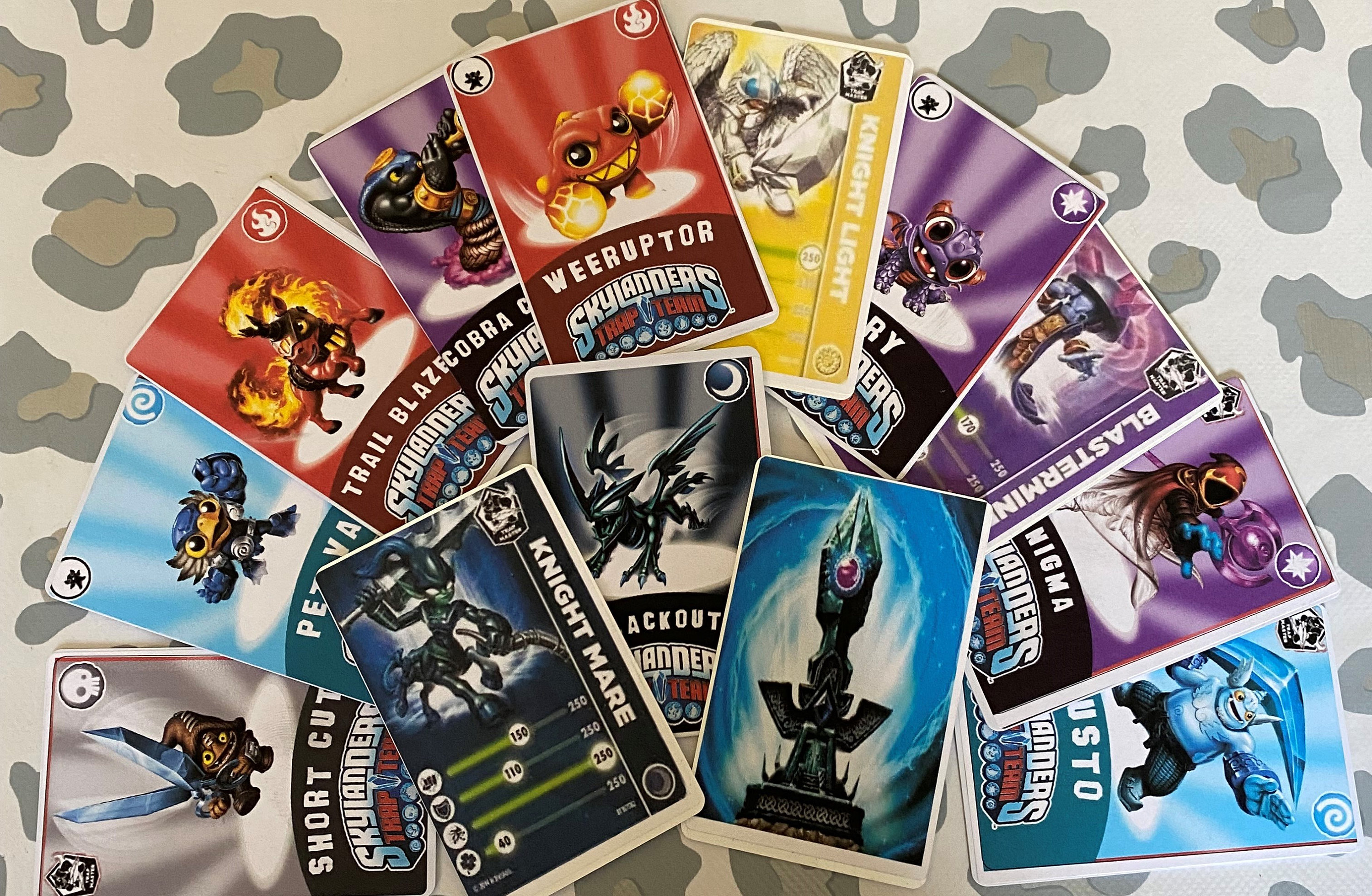 Skylander Eons Elite NFC Backup Cards - Etsy