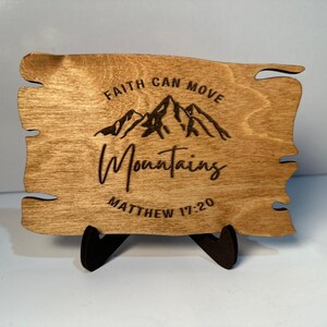 Bible scripture sign.