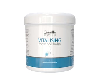 Camille Cosmetics | Vitalising menthol balm - muscle balm - 250ml