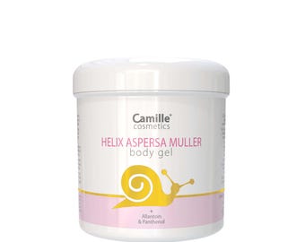 Camille Cosmetics | Snail slime gel - snail gel - helix aspersa muller - snail gel - snail slime - body gel - 250ml