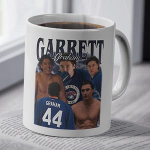 Garrett Graham Off Campus Inspired 11oz Coffee Mug | Hockey Romance Fan Mug | Sports Romance Book Boyfriend Gift
