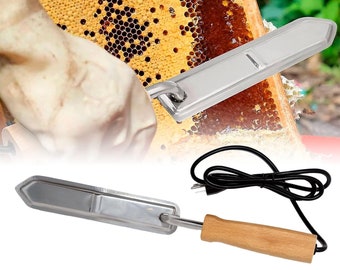 SunVara Electric Uncapping Knife - Premium Beekeeping Supplies for Honey Extraction, Harvesting, and Uncapping Tools Keeping Equipment