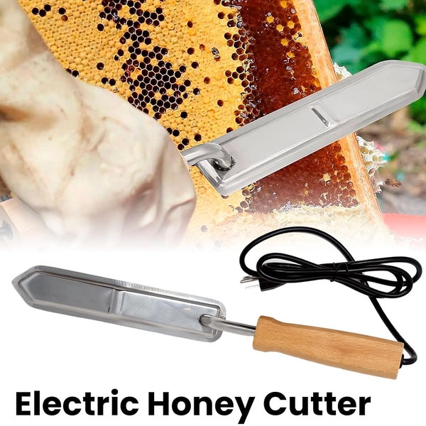 SunVara Electric Uncapping Knife - Premium Beekeeping Supplies for Honey Extraction, Harvesting, and Uncapping Tools Keeping Equipment