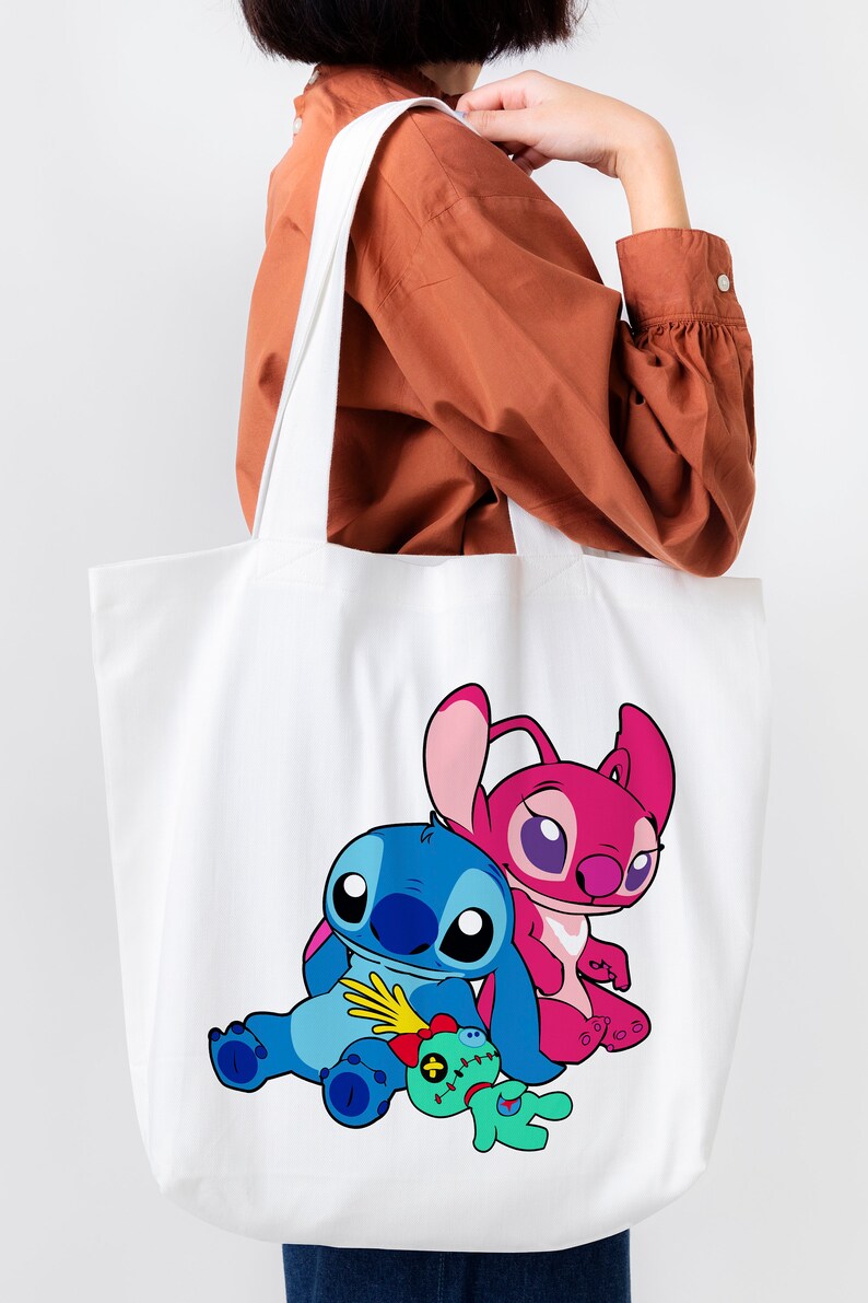 Stitch and Angel Svg, Stitch Friends, Cute Stitch Svg, Stitch Clipart