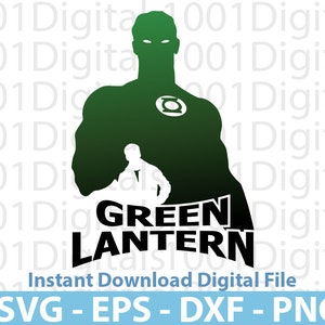 Green Hero Silhouette Svg, Superhero Svg, Instant Download Svg Eps Dxf Png Digital File