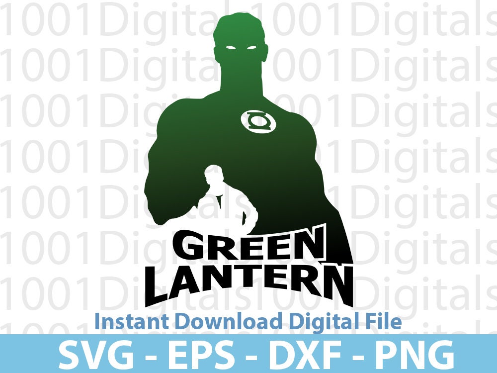 Green Lantern Logo - Etsy