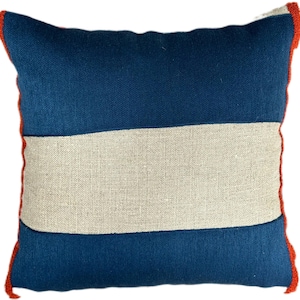 Designer Cushion cover Luxury pillow cover, Flax and wool designer cushion