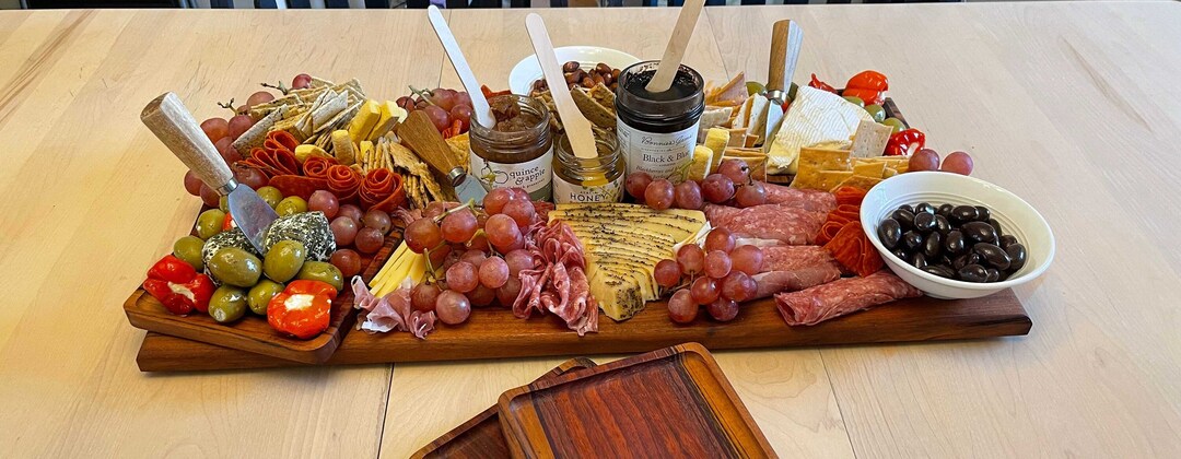 Premium Charcuterie Board With Free Engraving, Personalized Cheese ...