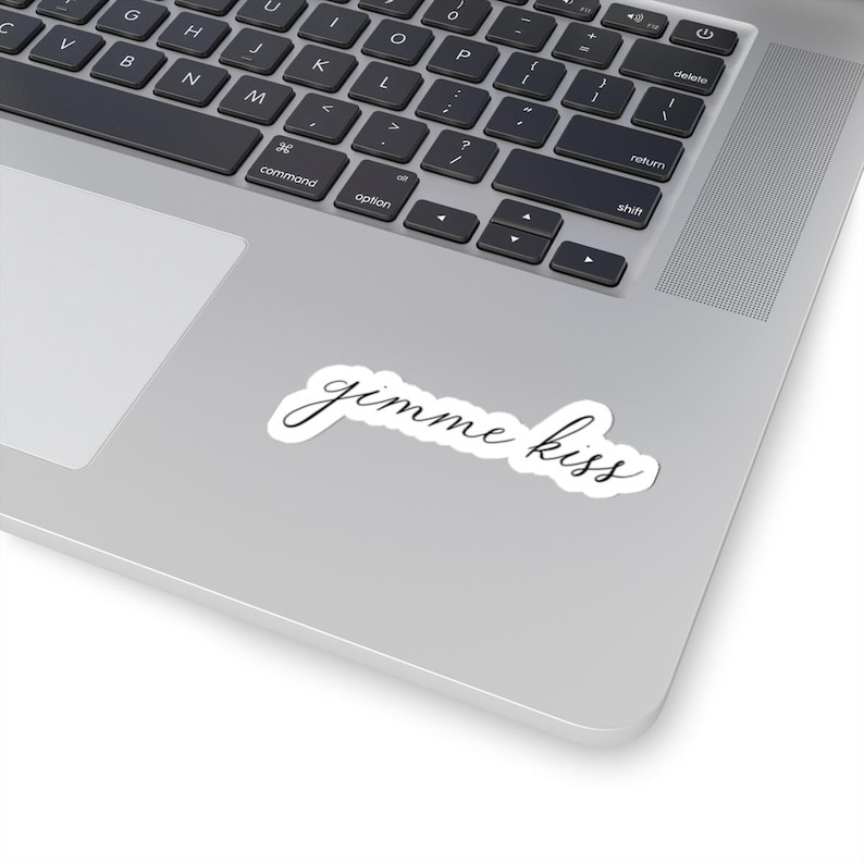 Scrut Sticker Heated Rivalry - Gimme Kiss Script Sticker - Etsy
