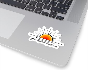 Heated Rivalry - You Deserve Sunshine Sticker
