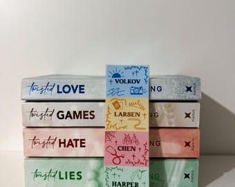 Twisted Series Bookmark | Booktok Merch | handmade Bookish Gift