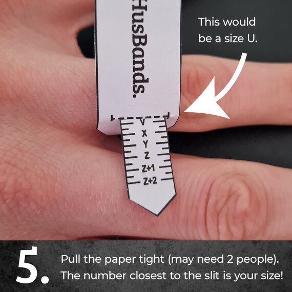 Printable Ring Sizer, Ring Size Finder