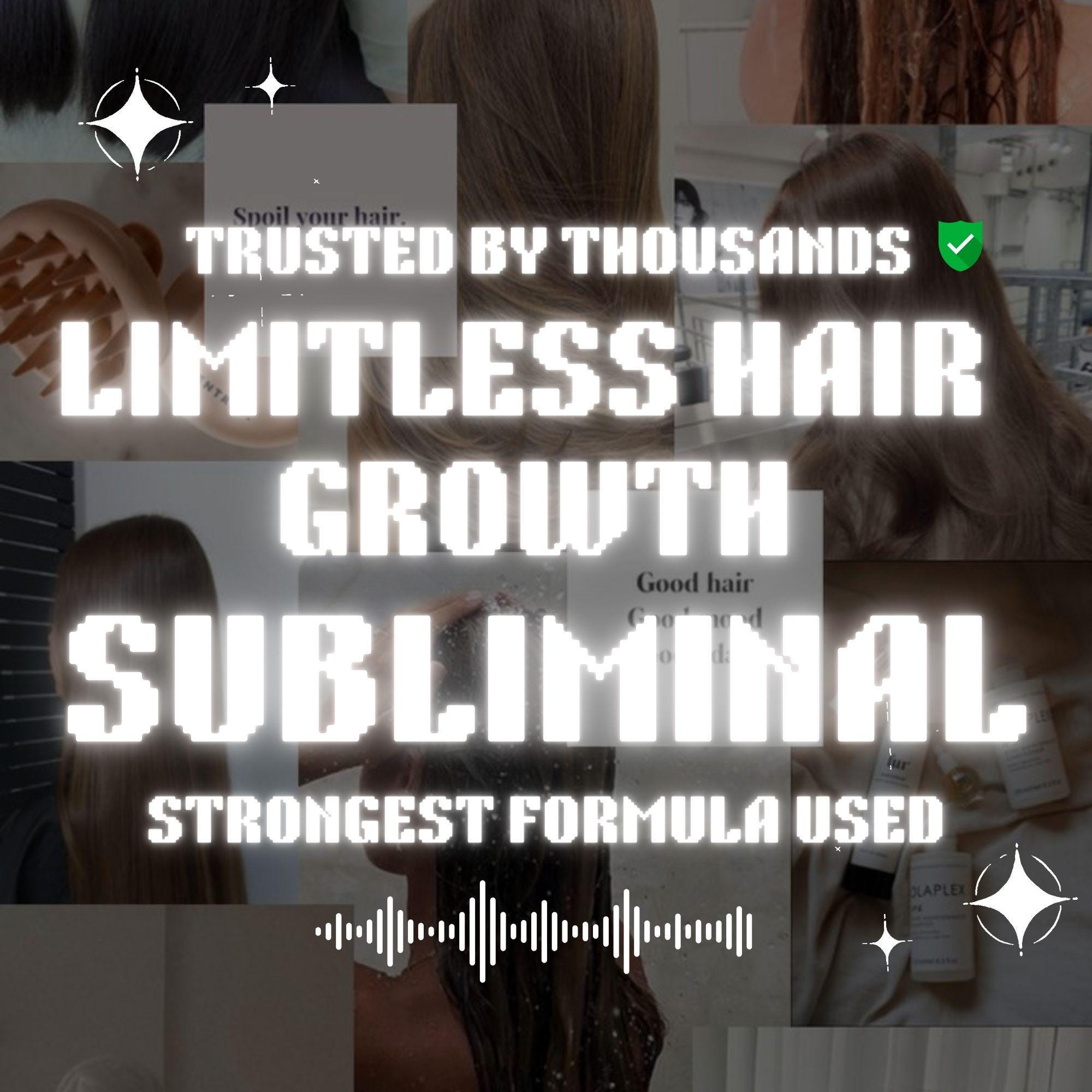 Limitless Hair Growth Powerful Subliminal Highly Effective Subliminal  Audio Manifestation Long Healthy Hair Subliminal Law Of Attraction