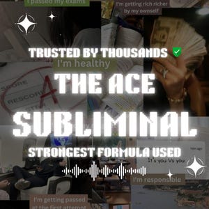 The Ace Subliminal Highly Effective Subliminal Audio Manifestation Mental Health Subliminal Law of Attraction Formula powerful mp3