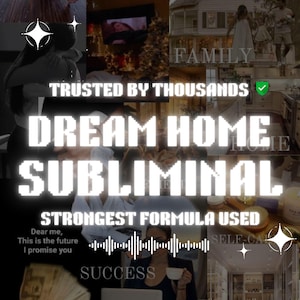 Dream home Subliminal Highly Effective Subliminal Audio Manifestation Own House Subliminal Powerful Home energy law Attraction Formula