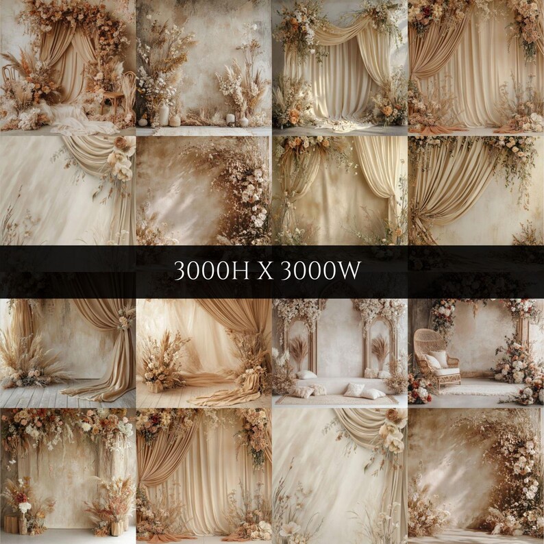 Boho Maternity Digital Backdrop Boho Digital Backdrop Boho Backdrop ...