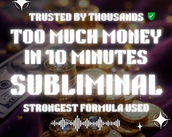 Too Much Money in 10 Minutes Highly Effective Subliminal Audio Manifestation Subliminal  Powerful energy law Attraction Formula audio mp3