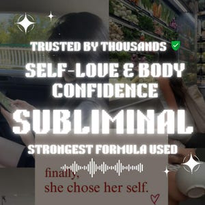 Self Love & Body Confidence Subliminal Highly Effective Subliminal Audio Manifestation Subliminal  Powerful Woman Attraction Formula