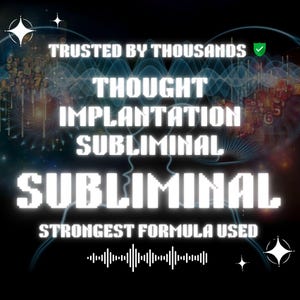 Thought Implantation Subliminal Highly Effective Subliminal Audio Manifestation Subliminal Mind Energy Powerful energy  Attraction Formula