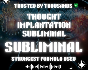 Thought Implantation Subliminal Highly Effective Subliminal Audio Manifestation Subliminal Mind Energy Powerful energy  Attraction Formula
