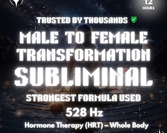 Male to Female Subliminal Highly Effective Subliminal Manifestation Powerful Gender Transformation Subliminal transformation body Reprogram